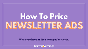 Newsletter Sponsorship Rates